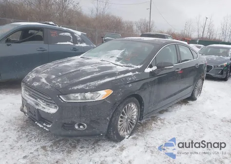 2013 Ford Fusion Titanium z USA, uszkodzony, nr VIN 3FA6P0D95DR298717